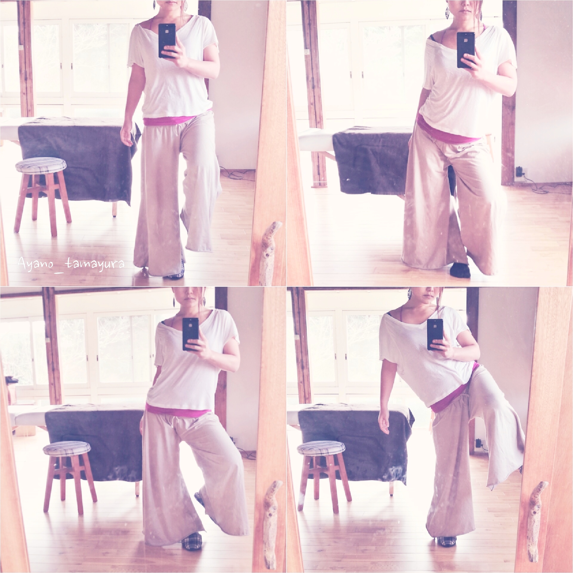 片脚立ちバランス